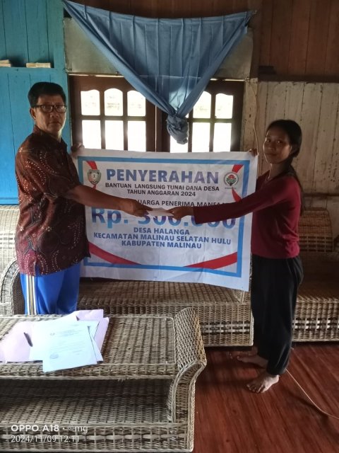 PEMBAGIAN BLT TAHUN 2024